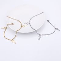 Stainless Steel Fashion Key Pendant Anklet Wholesale Jewelry Nihaojewelry main image 5