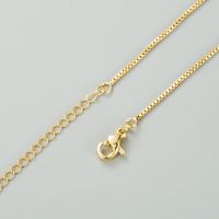 18k Fashion Mom Letter Hollow Heart Inlaid Zircon Copper Necklace Wholesale Nihaojewelry main image 5