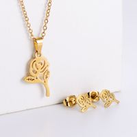 Stainless Steel 18K Gold Plated Korean Style Polishing Doll main image 1