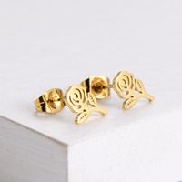 Stainless Steel 18K Gold Plated Korean Style Polishing Doll main image 5