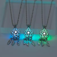 Cross-border Hot Selling Creative Can Open Diy Dreamcatcher Luminous Pendant Halloween Ornaments Female. main image 1