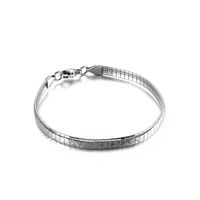 Simple Stainless Steel Collar Bracelet Suit Wholesale Nihaojewelry sku image 3