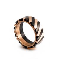 Titanium Steel 18K Gold Plated Fashion Plating Geometric sku image 9