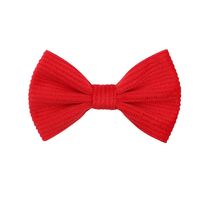 Cross-border New Arrival Autumn And Winter Children's Corduroy Cute Hairpin Bow Floral Side Clip Full Cloth Wrapper Baby Hair Accessories Female sku image 2