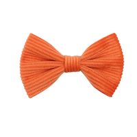 Cross-border New Arrival Autumn And Winter Children's Corduroy Cute Hairpin Bow Floral Side Clip Full Cloth Wrapper Baby Hair Accessories Female sku image 11