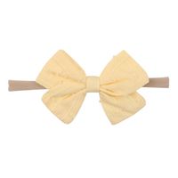 Europäische Und Amerikanische Kinder Bowknot Haarband Baby Baby Super Weiche Nylon Stirnband Süßigkeiten Farbe Haarschmuck Großhandel sku image 12