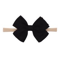 Europäische Und Amerikanische Kinder Bowknot Haarband Baby Baby Super Weiche Nylon Stirnband Süßigkeiten Farbe Haarschmuck Großhandel sku image 13