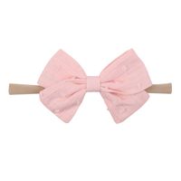 Europäische Und Amerikanische Kinder Bowknot Haarband Baby Baby Super Weiche Nylon Stirnband Süßigkeiten Farbe Haarschmuck Großhandel sku image 15