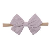 Europäische Und Amerikanische Kinder Bowknot Haarband Baby Baby Super Weiche Nylon Stirnband Süßigkeiten Farbe Haarschmuck Großhandel sku image 16