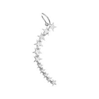 Fashion Five-pointed Star Metal Single Alloy Ear Clip Wholesale Nihaojewelry sku image 1