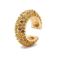 Wholesale Jewelry Fashion C Shape Alloy Artificial Gemstones Diamond Earrings main image 6