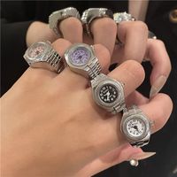 Mode Punk Uhrförmiger Elastischer Ring Großhandel Nihaojewelry main image 6
