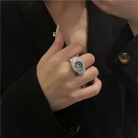 Mode Punk Uhrförmiger Elastischer Ring Großhandel Nihaojewelry main image 4