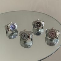 Mode Punk Uhrförmiger Elastischer Ring Großhandel Nihaojewelry main image 3