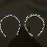 Handmade Bead Ball Turquoise Korean Style Headband Wholesale Jewelry Nihaojewelry main image 6