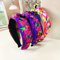Ethnic Style Embroidery Knotted Headband Wholesale Jewelry Nihaojewelry main image 3