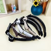 Korean Style Thin Side Big Bow Headband Wholesale Jewelry Nihaojewelry main image 4