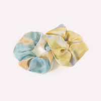 Tie-dye Simple Fabric Folds Hair Scrunchies Wholesale Nihaojewelry main image 3