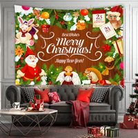 Moda Navidad Serie Tapiz Árbol Decoración Del Hogar Tela De Fondo Venta Al Por Mayor Nihaojewelry main image 3