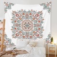 Bohemian Geometric Clashing Color Lines Tapestry Home Background Decoration Wholesale Nihaojewelry main image 3