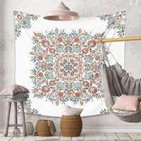 Bohemian Geometric Clashing Color Lines Tapestry Home Background Decoration Wholesale Nihaojewelry main image 5
