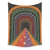 Bohemian Rainbow Lines Tapestry Home Background Decoration Wholesale Nihaojewelry main image 6