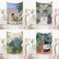 Fashion Comic Tapestry Wall Decoration Background Cloth Wholesale Nihaojewelry main image 1
