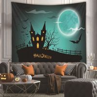 Halloween Room Wall Decoration Background Cloth Fabric Painting Tapestry Wholesale Nihaojewelry main image 5