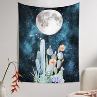 Bohemian Moon Cactus Tapestry Home Background Decoration Wholesale Nihaojewelry main image 4