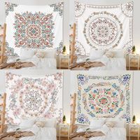 Bohemian Floral Tapestry Room Decorative Background Cloth Wholesale Nihaojewelry main image 1