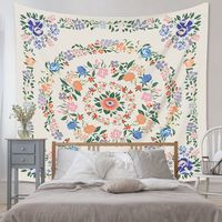 Bohemian Floral Tapestry Room Decorative Background Cloth Wholesale Nihaojewelry main image 6