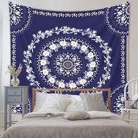 Vintage Bohemian Flower Tapestry Room Decoration Background Cloth Wholesale Nihaojewelry main image 6