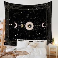 Bohemian Tapestry Room Decoration Decorative Cloth Star Moon Printing Wholesale Nihaojewelry main image 1