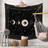 Bohemian Tapestry Room Decoration Decorative Cloth Star Moon Printing Wholesale Nihaojewelry main image 4