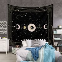 Bohemian Tapestry Room Decoration Decorative Cloth Star Moon Printing Wholesale Nihaojewelry main image 5