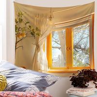 Bohemian Style Simulation Window Room Decoration Tapestry Wholesale Nihaojewelry main image 4