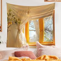 Bohemian Style Simulation Window Room Decoration Tapestry Wholesale Nihaojewelry main image 5