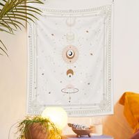 Bohemian Style Psychedelic Moon Phase Diagram Tapestry Wholesale Nihaojewelry main image 4