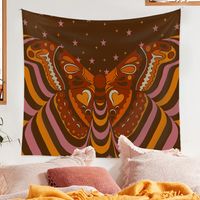 Psychedelic Butterfly Tarot Card Pattern Room Decoration Tapestry Wholesale Nihaojewelry main image 5