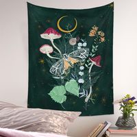 Bohemian Tapestry Room Decoration Wall Cloth Flower Jungle Painting Wholesale Nihaojewelry main image 1