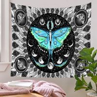 Bohemian Style Color Butterfly Plants Pattern Room Decoration Tapestry Wholesale Nihaojewelry main image 2