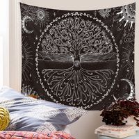 Bohemian Style Color Butterfly Plants Pattern Room Decoration Tapestry Wholesale Nihaojewelry main image 3