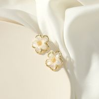 Geometric Bowknot Tassel Pearl Earrings Wholesale Nihaojewelry sku image 3