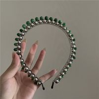 Handmade Bead Ball Turquoise Korean Style Headband Wholesale Jewelry Nihaojewelry sku image 1