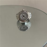 Mode Punk Uhrförmiger Elastischer Ring Großhandel Nihaojewelry sku image 1