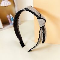 Korean Style Thin Side Big Bow Headband Wholesale Jewelry Nihaojewelry sku image 2