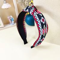 Ethnic Style Embroidery Knotted Headband Wholesale Jewelry Nihaojewelry sku image 1