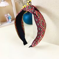 Ethnic Style Embroidery Knotted Headband Wholesale Jewelry Nihaojewelry sku image 2