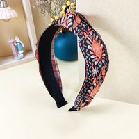 Ethnic Style Embroidery Knotted Headband Wholesale Jewelry Nihaojewelry sku image 4
