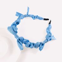 Korean Style Satin Bows Thin Hairband Wholesale Jewelry Nihaojewelry sku image 1